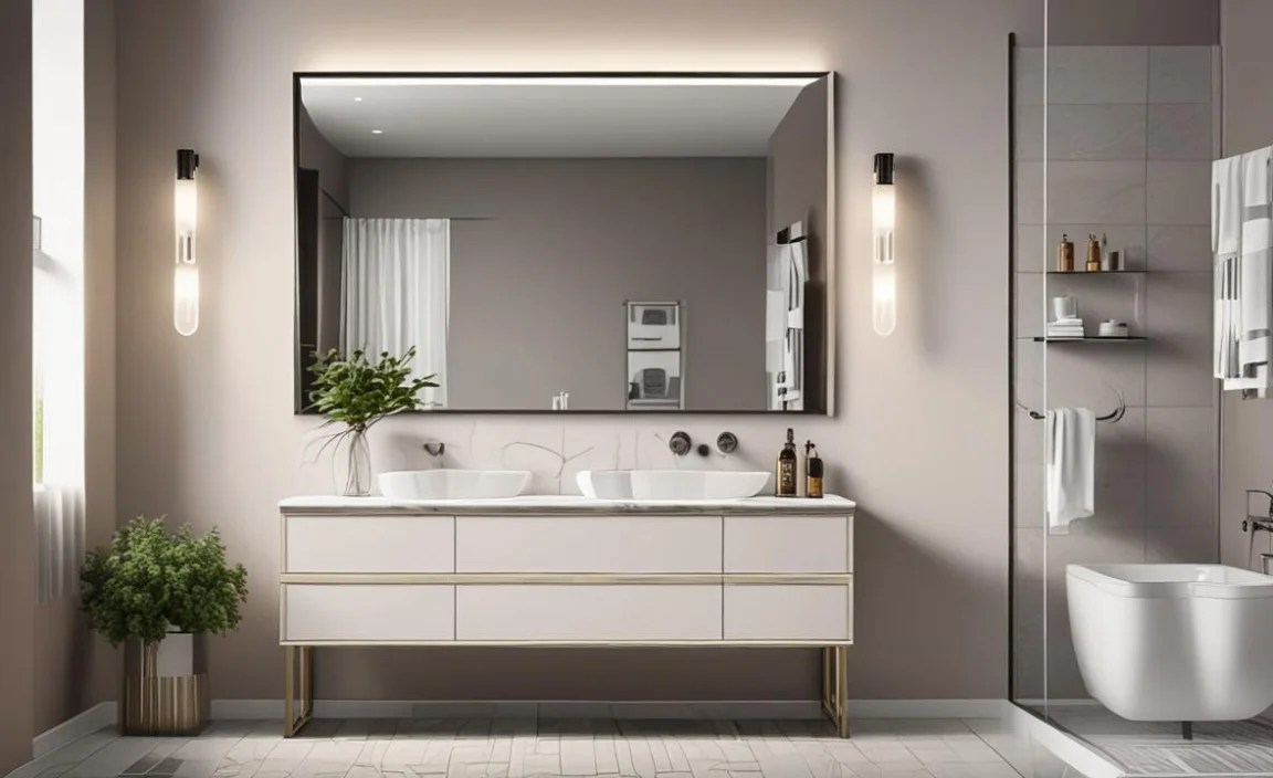 4. Mirror and Lighting