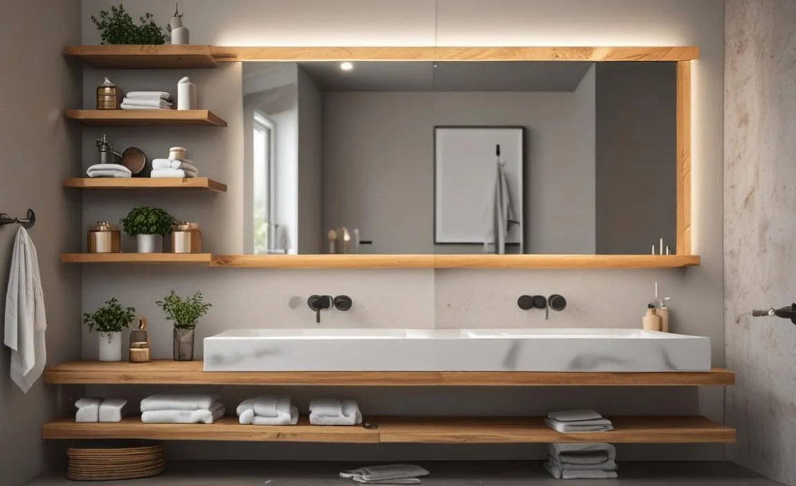 4. Open Shelving Units: Chic & Accessible