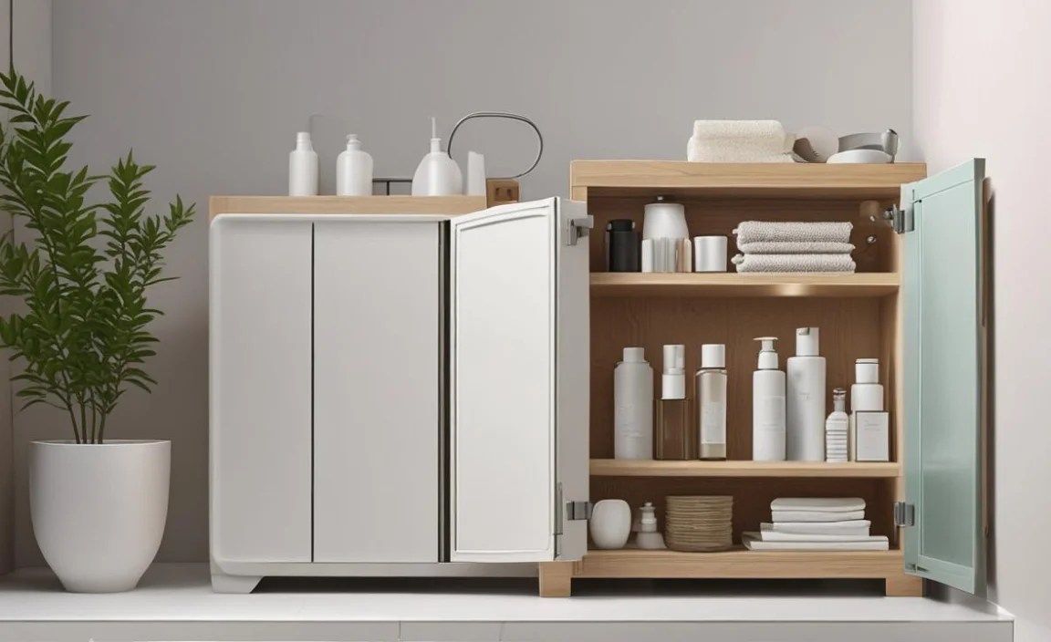 4. Stackable Clear Containers