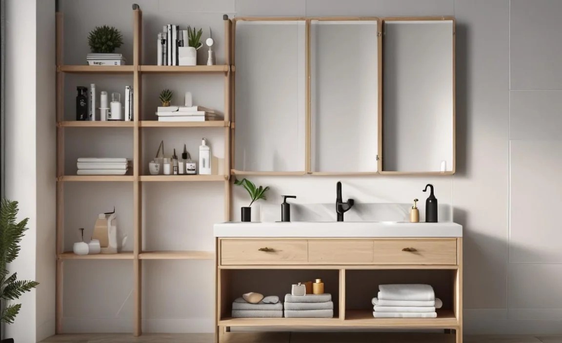 4. Tiered Tray for Countertops