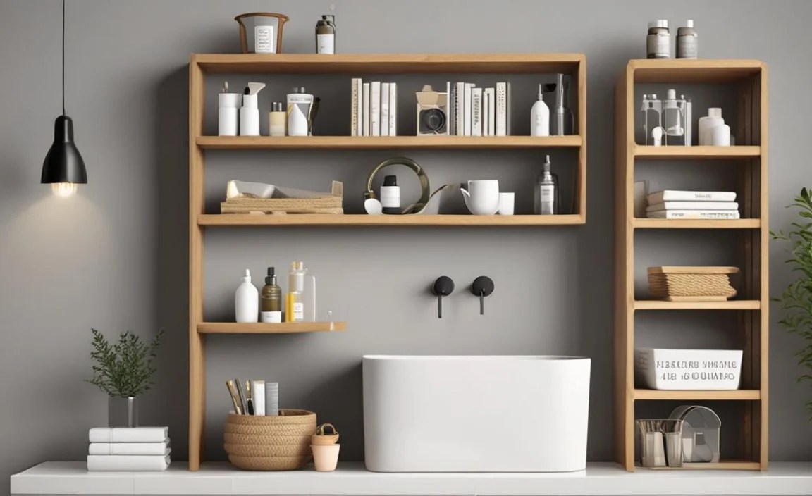 4. Wall-Mounted Cabinets or Medicine Cabinets