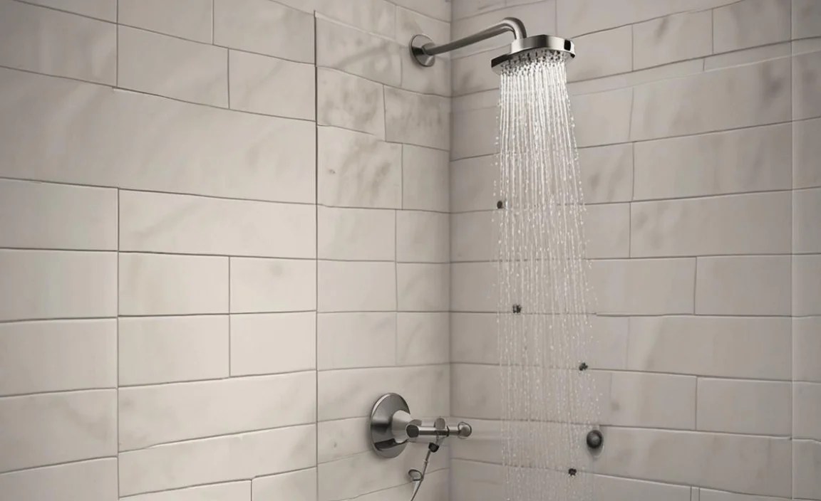 5. Fixing a Cracked Shower Tile or Shower Base