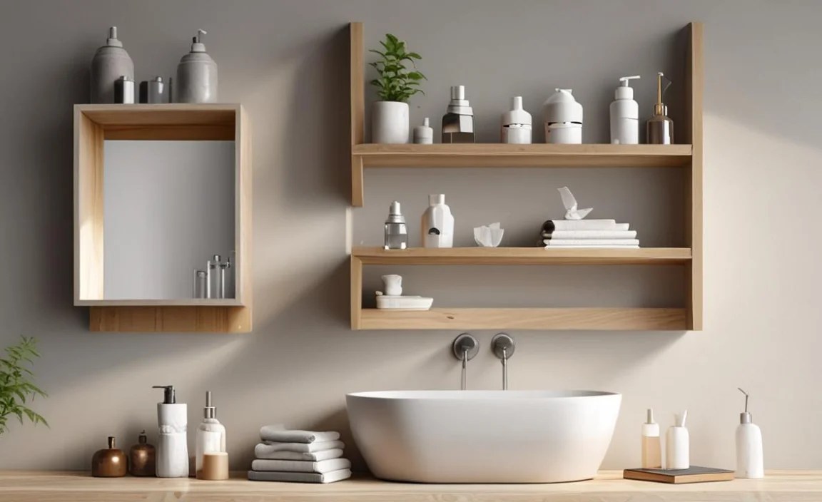 5. Freestanding Shelving Units/Etagere