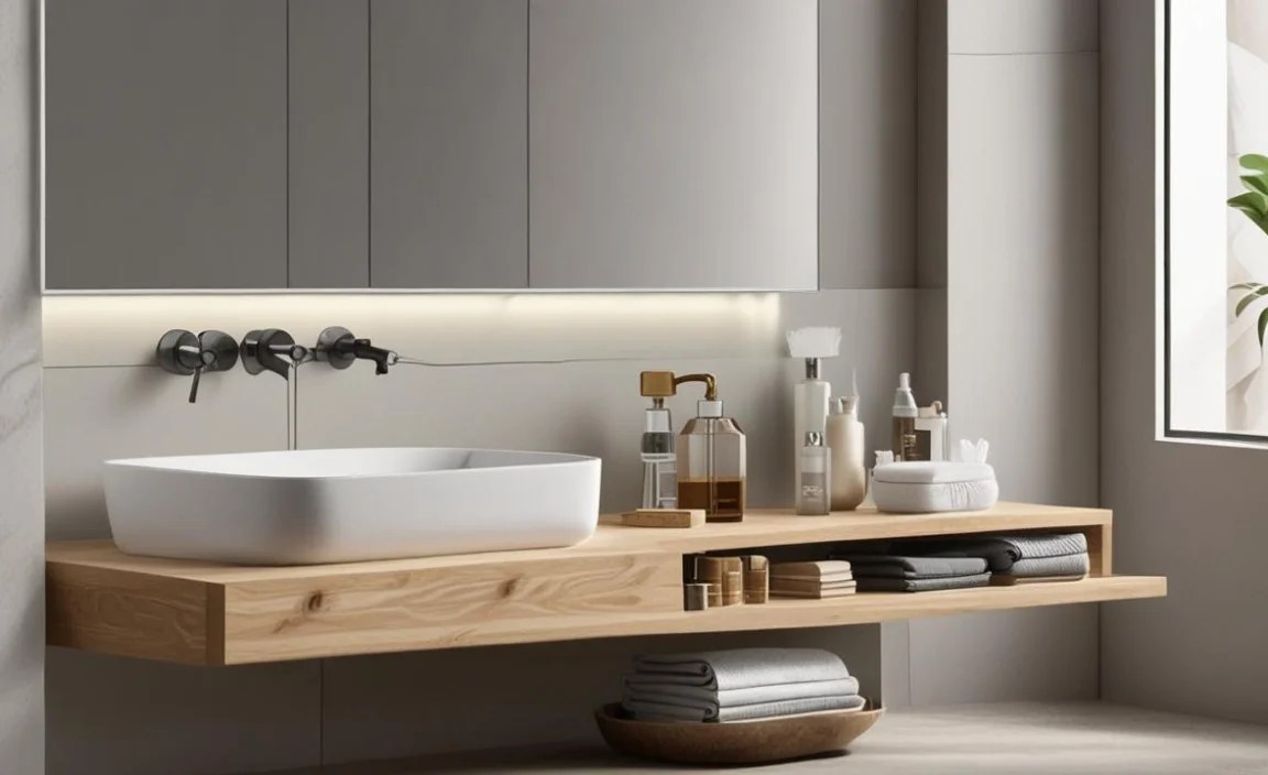 5. Plush Towel Storage Solutions