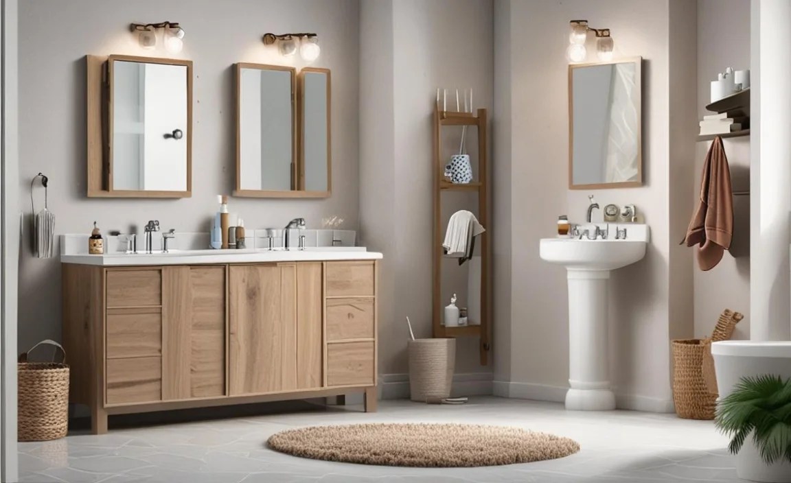 5. Shower Curtains & Bath Accessories: Adding Personality