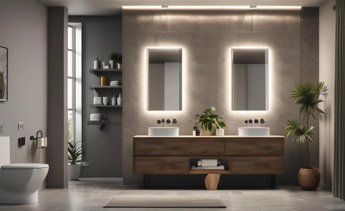 5. Smart Tech and Fixture Placement: Modern Ingenuity