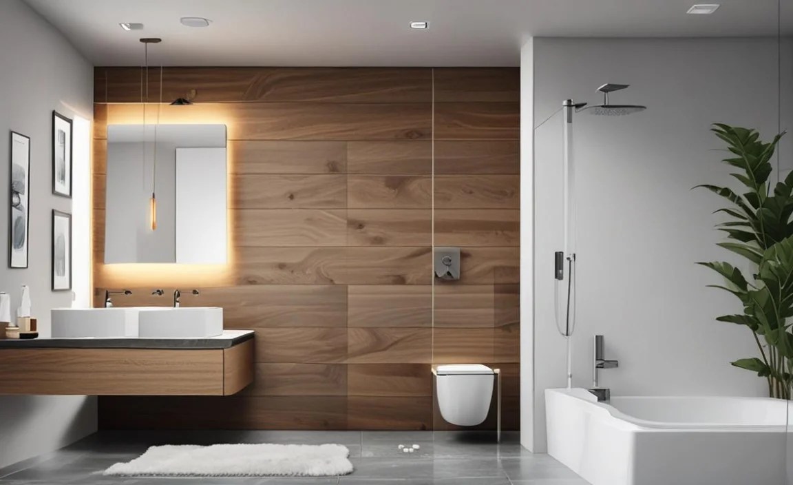 6. Corner or Wall-Mounted Vanity Cabinets