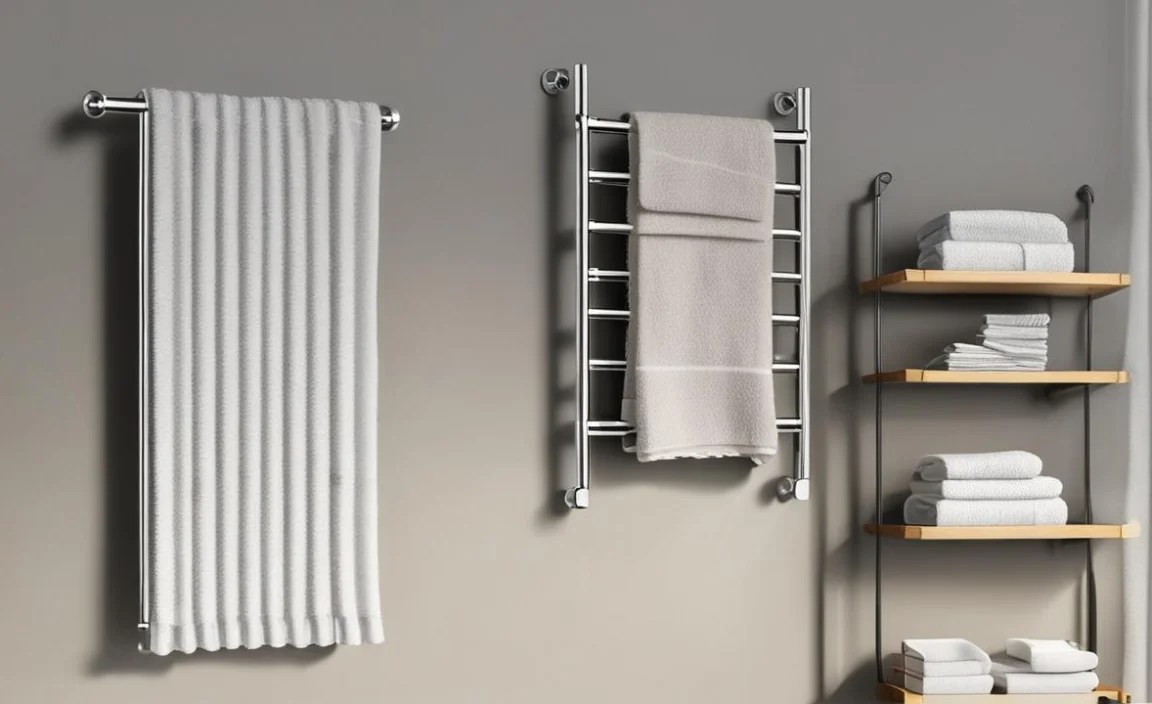 7. Tension Rods (Temporary and Space-Saving)