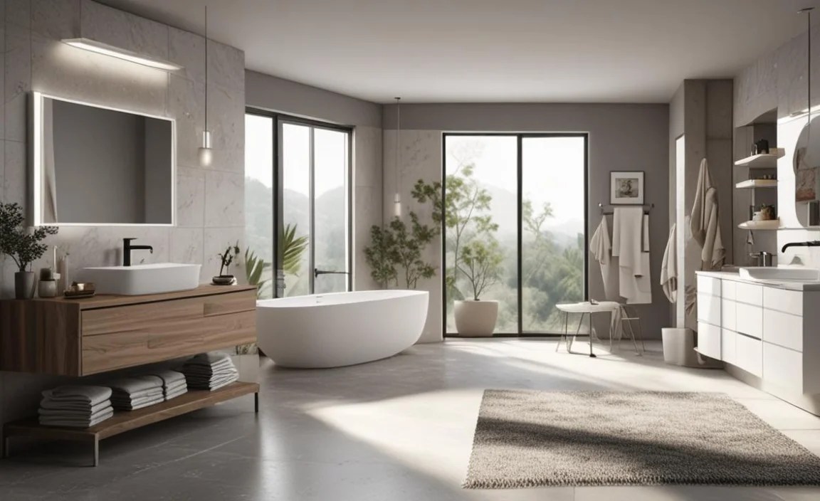 7. The Smart Towel Rack or Hooks