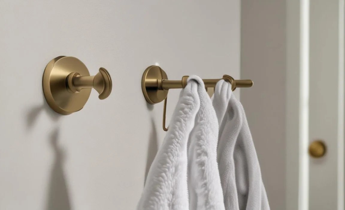 A Look at Different Types of Robe Hooks