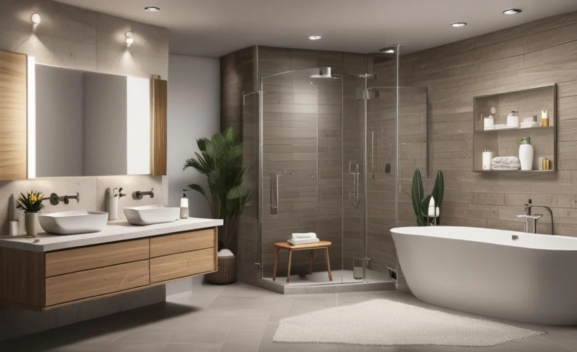 Bath Mats and Pillows: