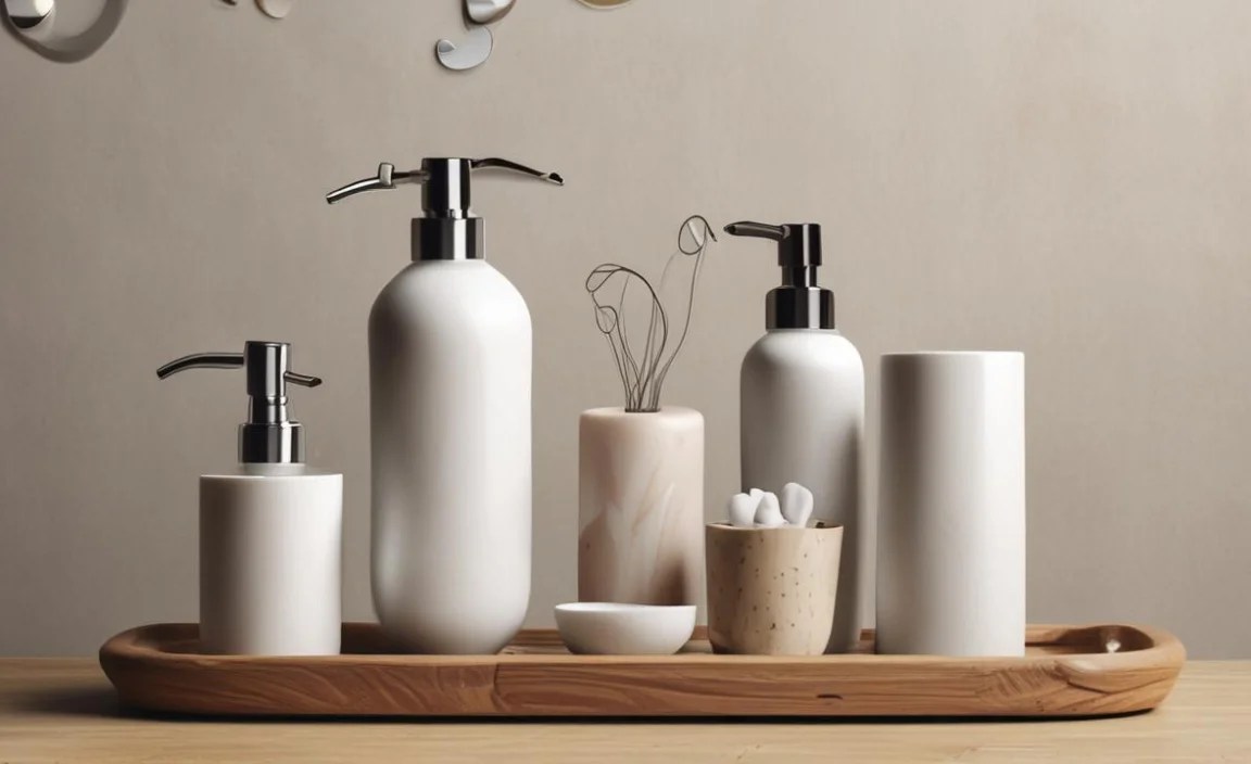 Bathroom Accessory Sets With Tray: Essential Latest Styles
