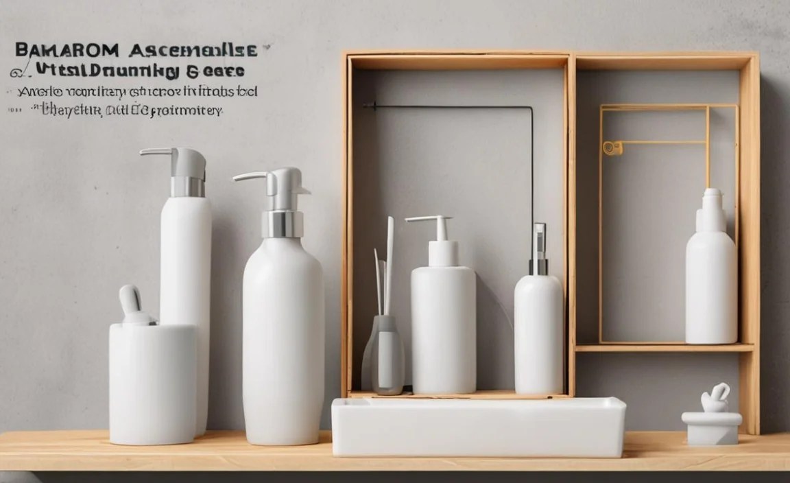 Bathroom Accessory Sets with Tray for Kids: Essential Options