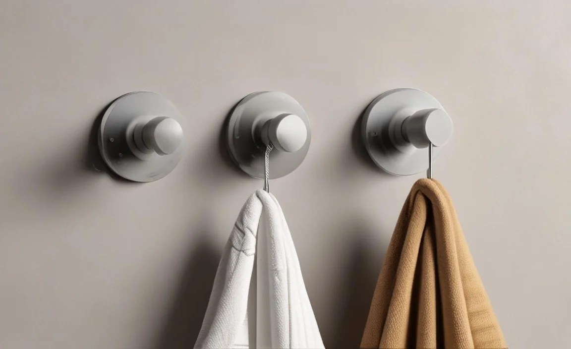 Bathroom Hooks For Robes: Genius Minimal Style