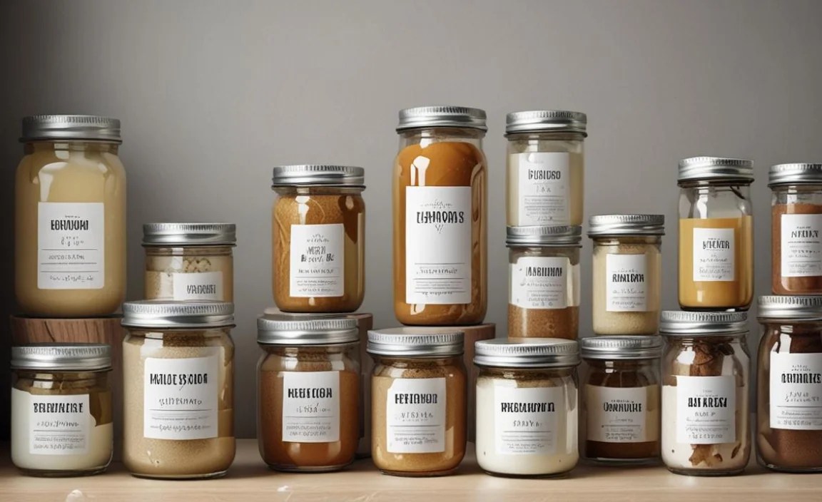 Bathroom Labels for Jars Bundle: Essential Organization