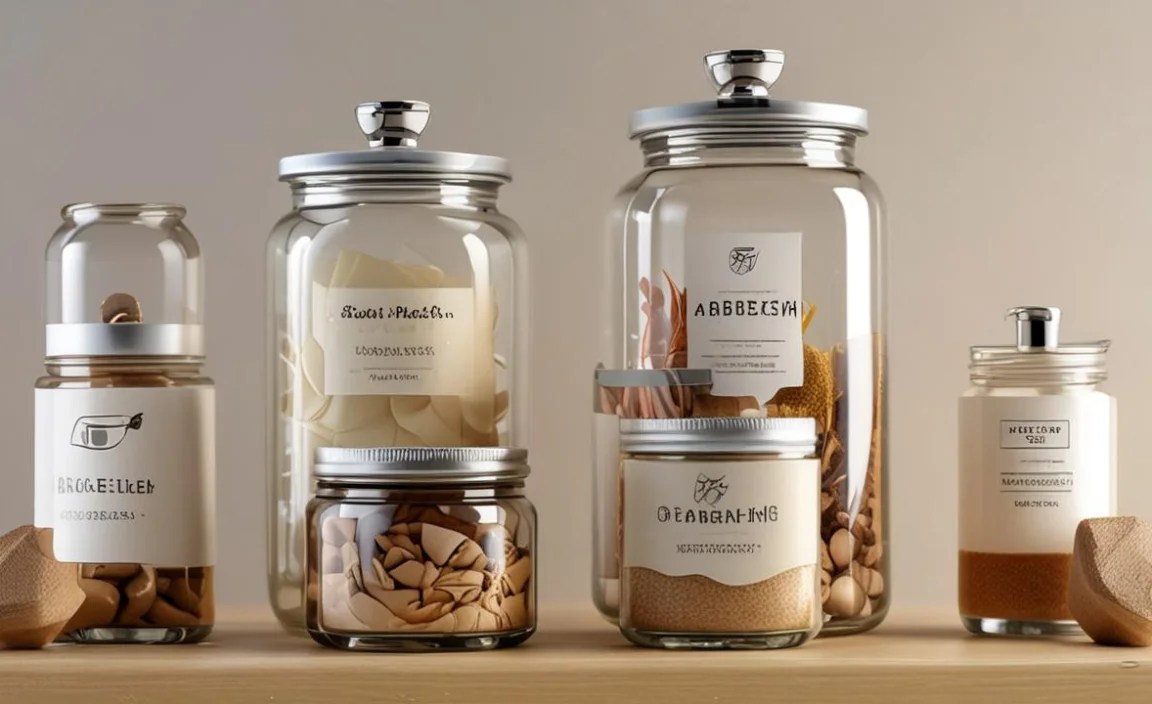 Bathroom Labels for Jars: DIY vs. Store-Bought