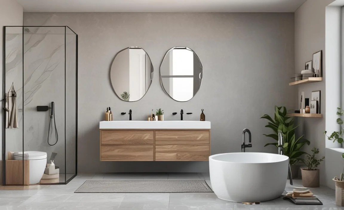 Bathroom Mirror Accessories Decor Combo: Your Essential Style Guide