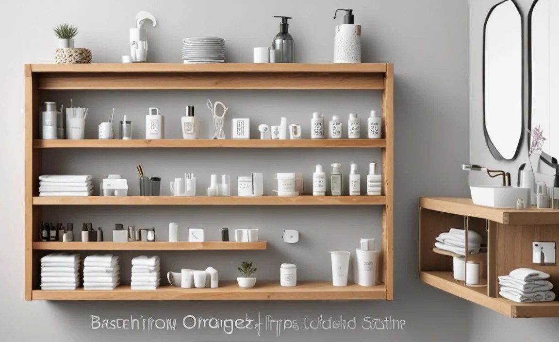 Bathroom Organizer Ideas: Essential Tips