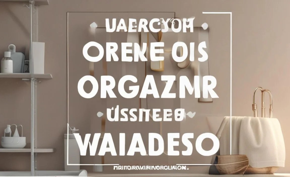Bathroom Organizer Ideas Under $20: Genius Buys