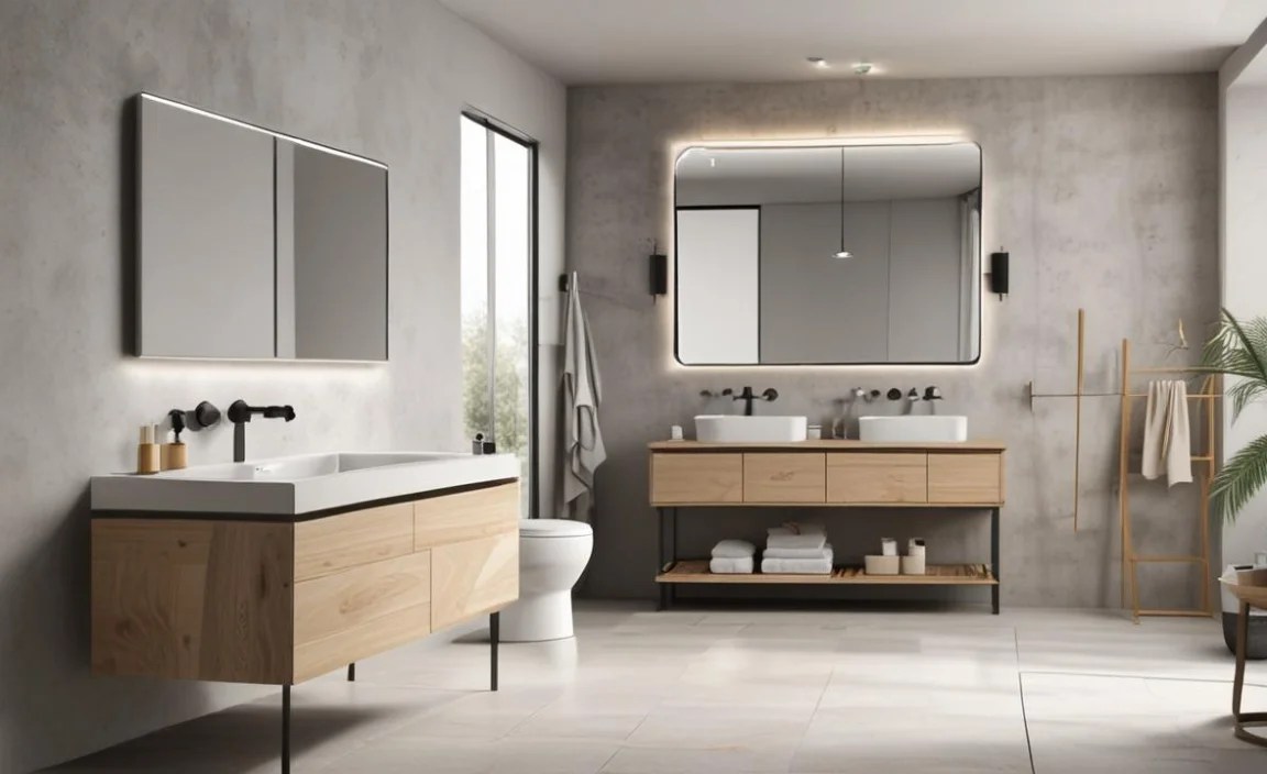 Bathroom Set for Guest Room: Genius Space-Saving