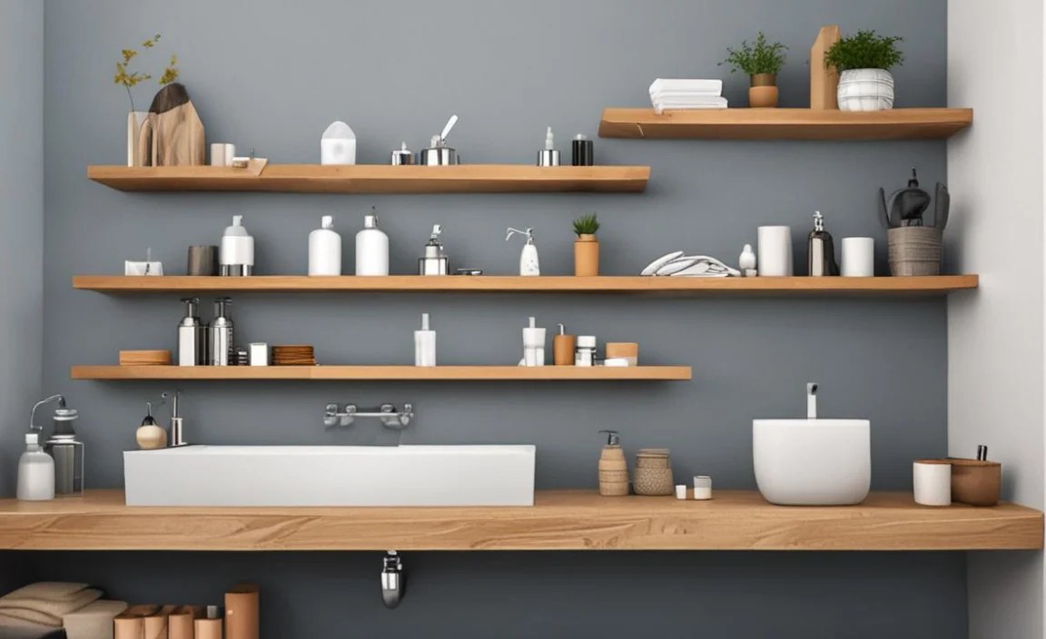 Bathroom Shelf Ideas Space-Saving: Genius Solutions