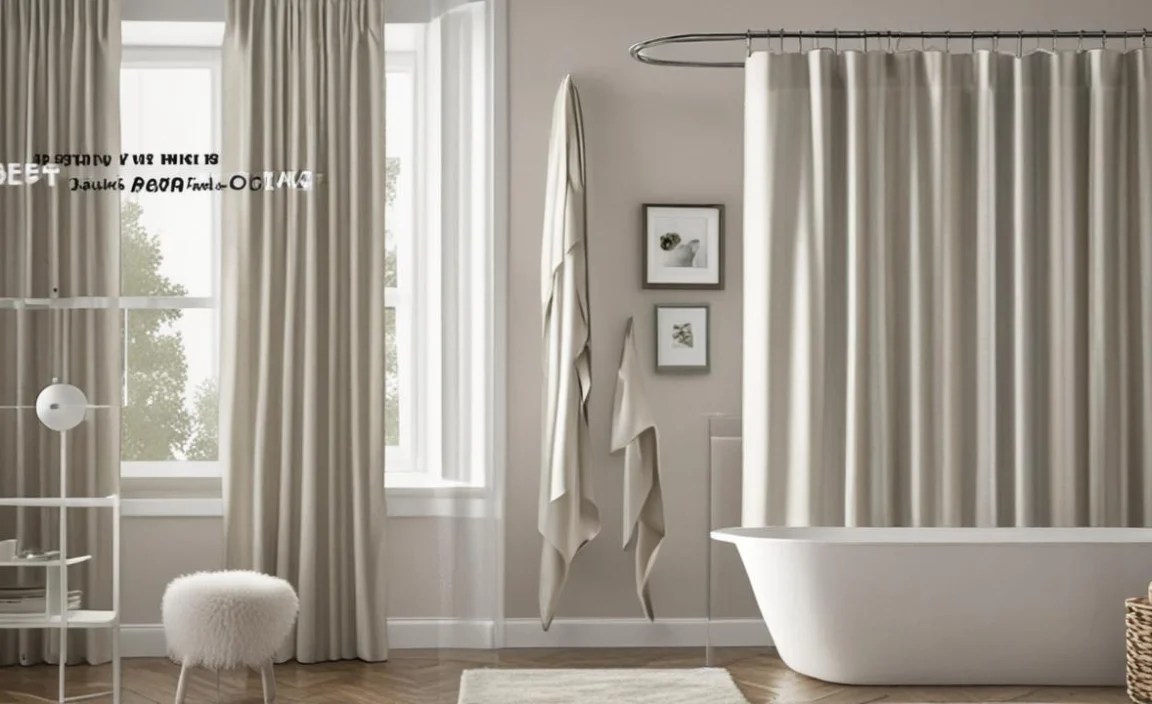 Best Shower Curtain Hooks Decor Combo: Essential