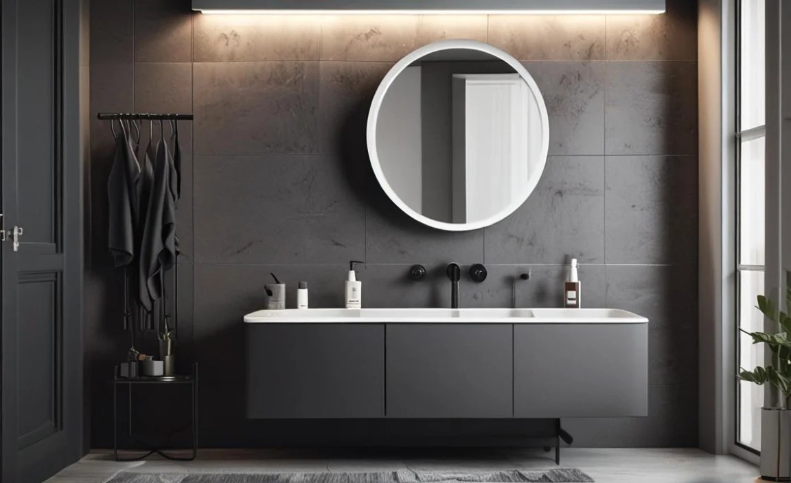Black Matte Bathroom Accessories: Essential Design Trends