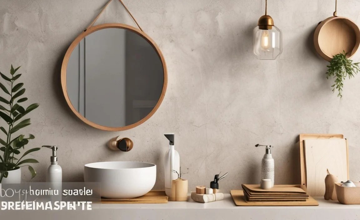 Boho Bathroom Accessory Set Premium: Stunning Essentials