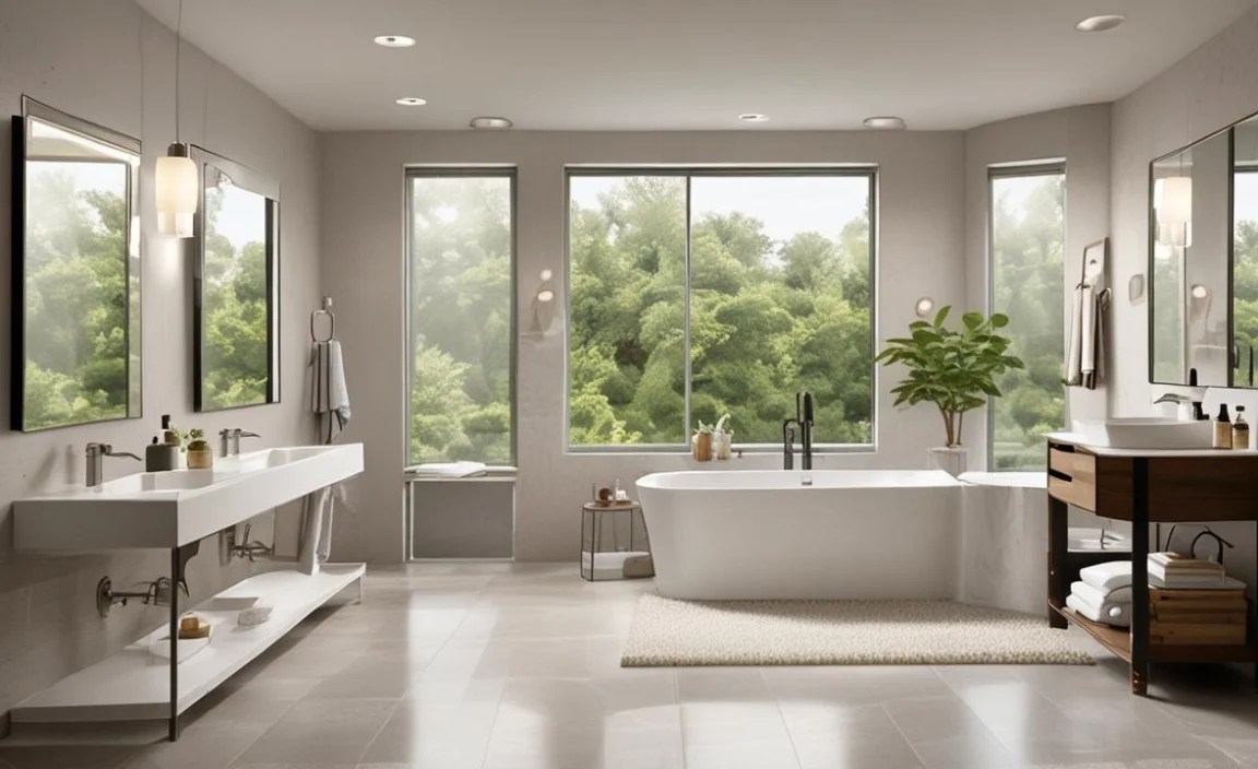 Budget Bathroom Makeover Accessories: Material Matters