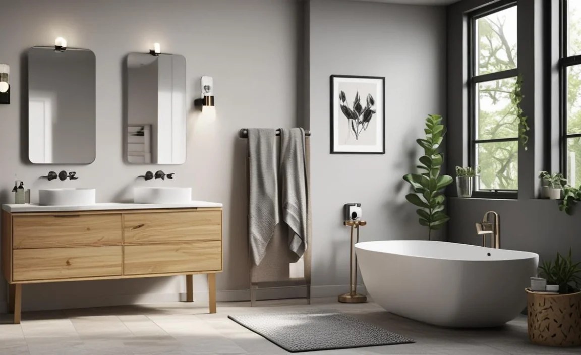 Budget Bathroom Makeover Accessories: Trendy Essentials