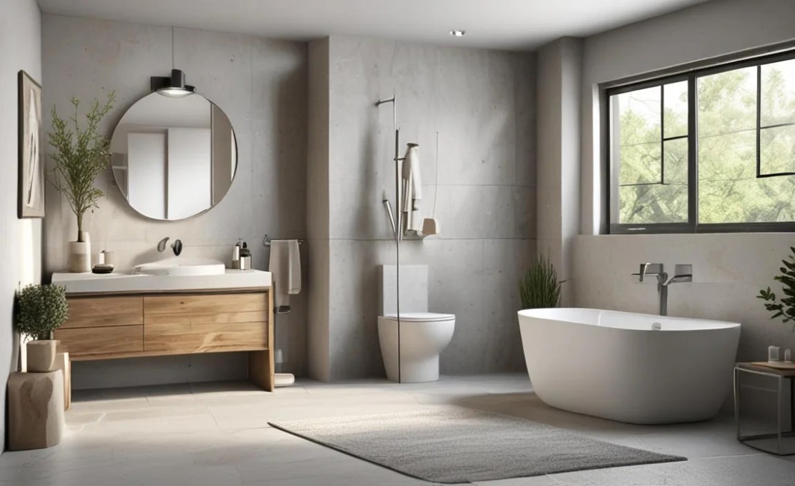 Ceramic Bathroom Set For Modern Home: Essential Style