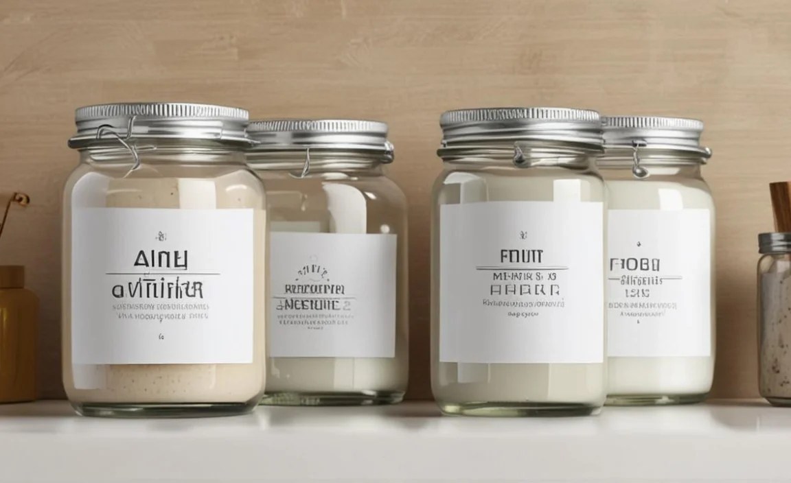 Choosing the Right Bathroom Labels for Jars Set