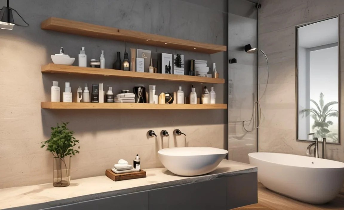 Choosing Your Premium Bathroom Shelf Style