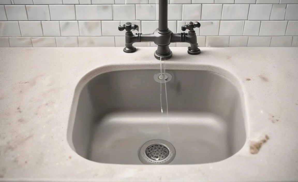 Cleaning the Visible Drain Components