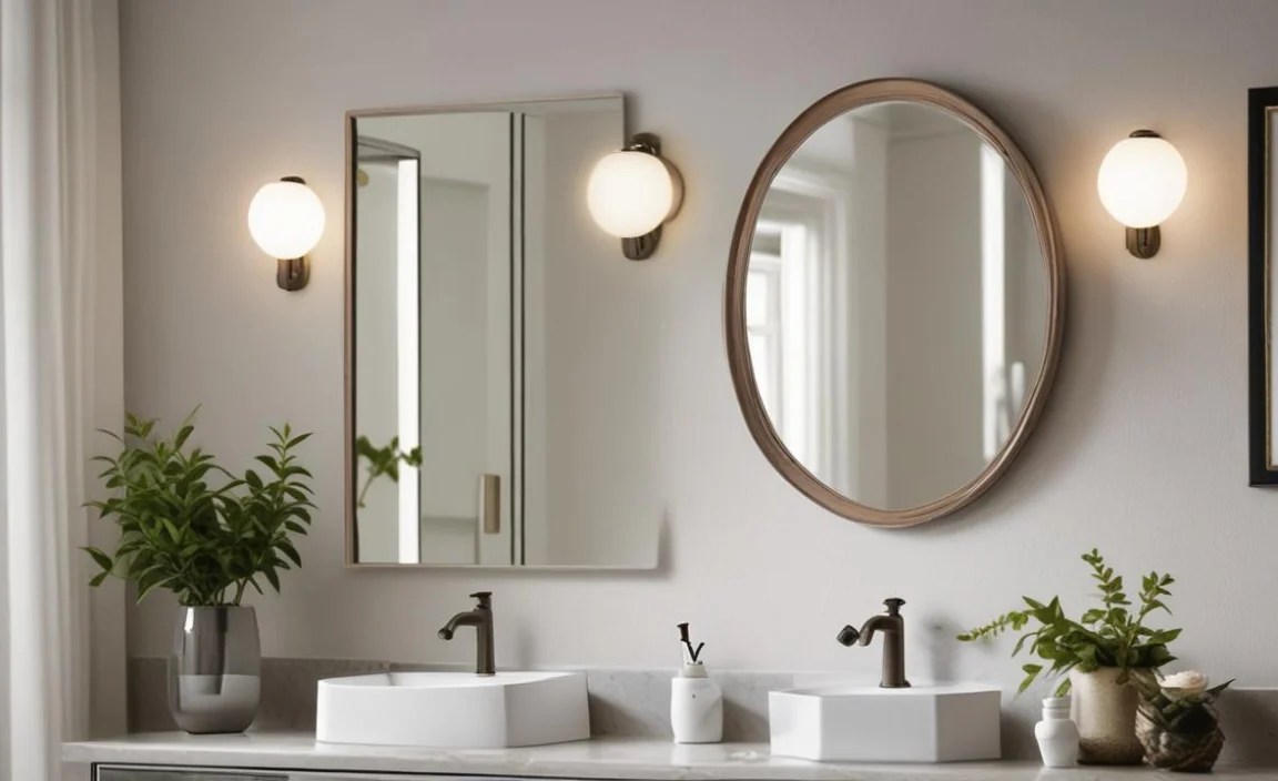 Clip-On LED Magnifying Mirrors