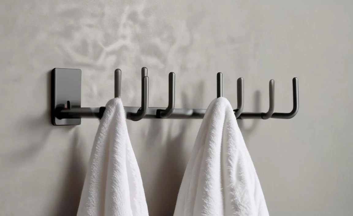 Combination Hooks (Towel/Robe Hooks)