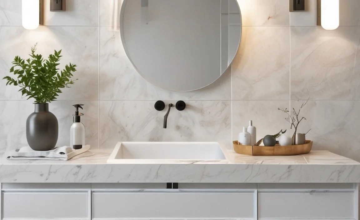 Comparing Top Marble Bathroom Tray Features