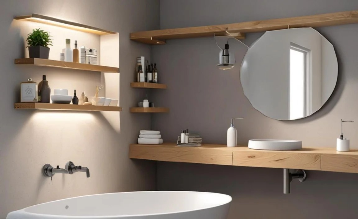 Creative Bathroom Shelf Ideas: Beyond the Basics