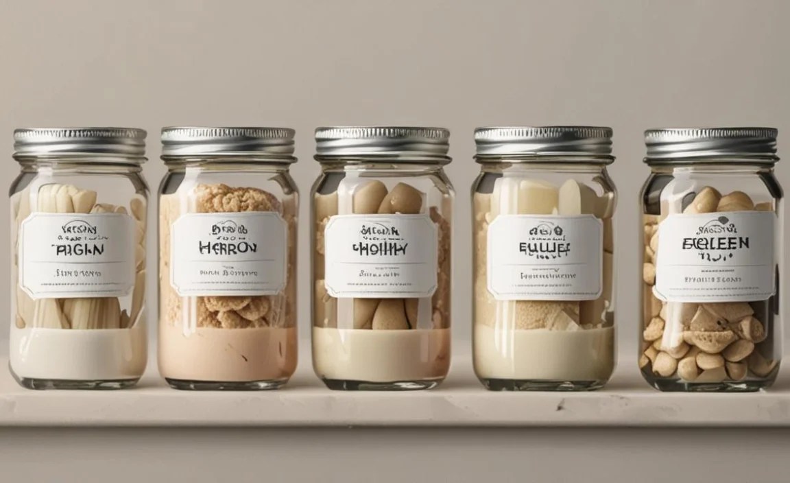 Creative Ways to Use Bathroom Labels for Jars