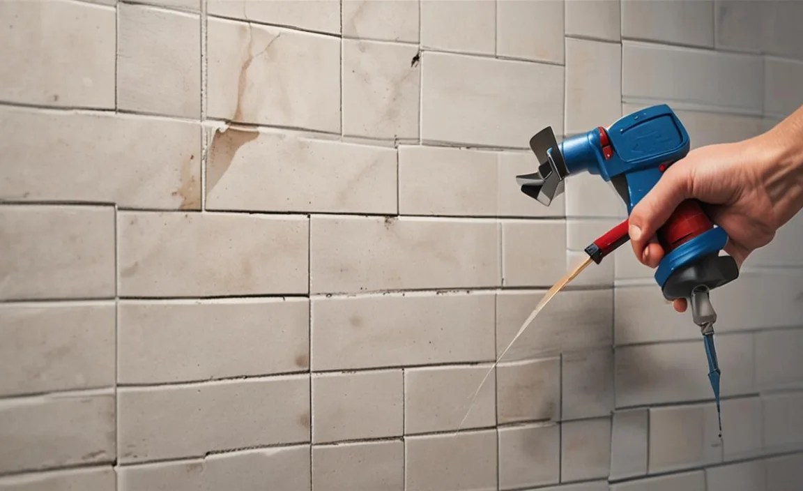 Crumbling or Deteriorated Grout