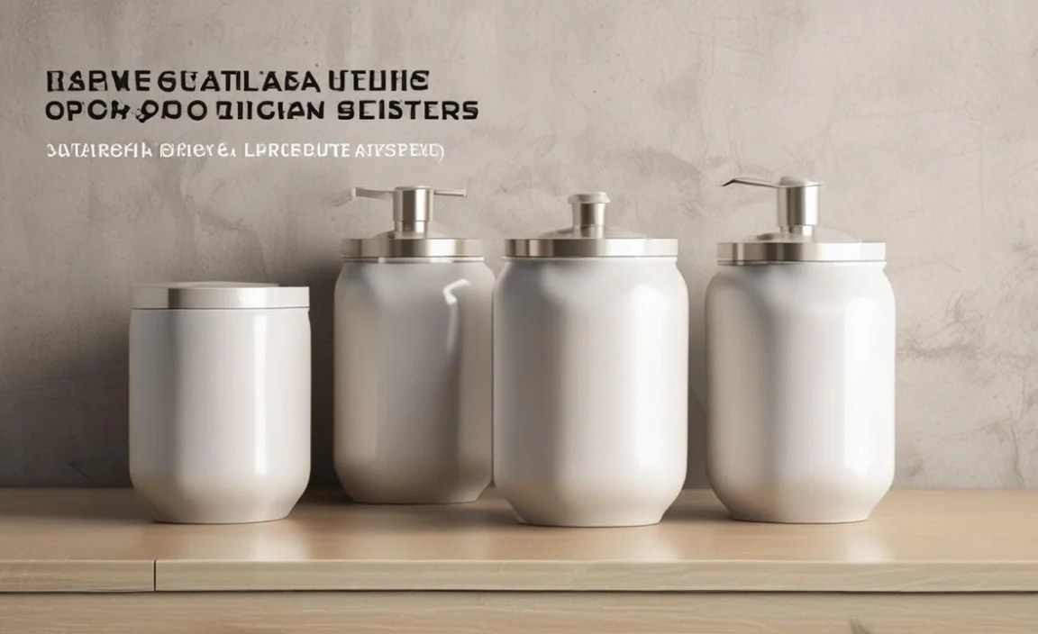 Decorative Bathroom Canisters Design Trends: Genius Essentials
