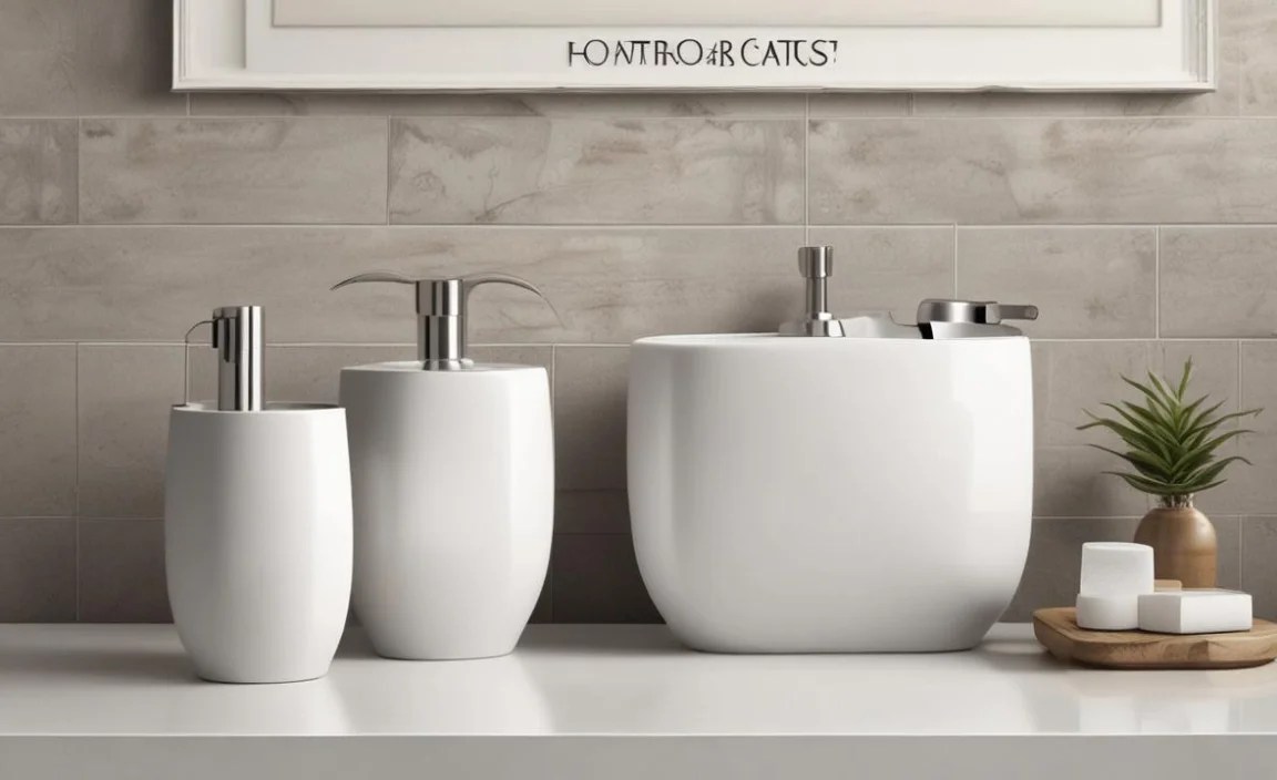 Decorative Bathroom Canisters: Essential Modern Style