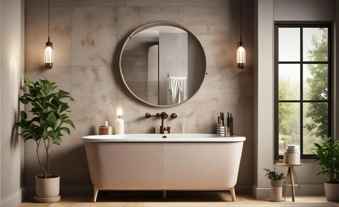 DIY Boho Touches for Your Small Bathroom