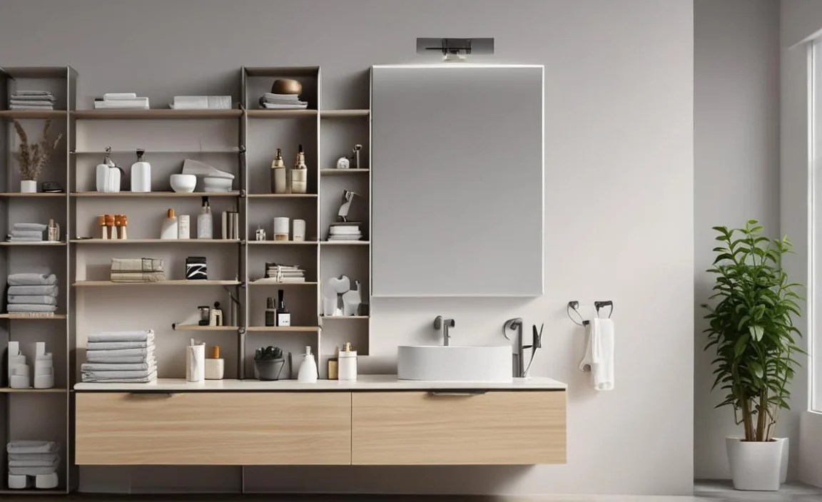 DIY Corner Shelf Idea