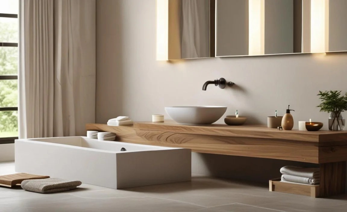 DIY Spa Bathroom Accessory Ideas