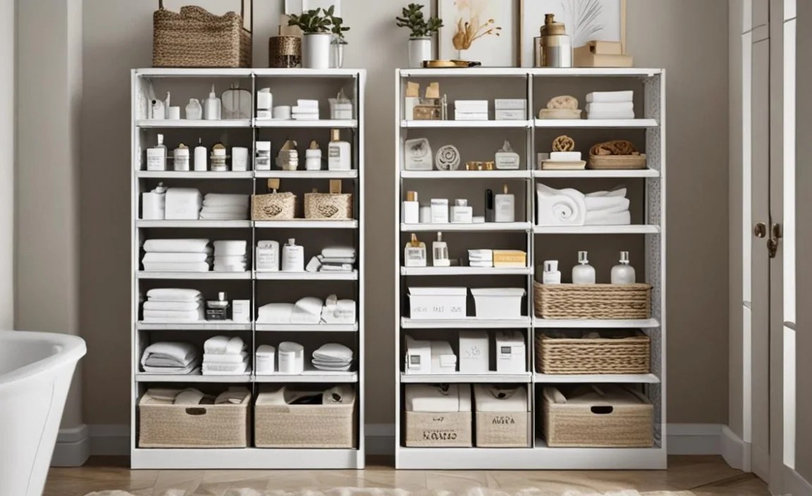 Drawer and Cabinet Organization