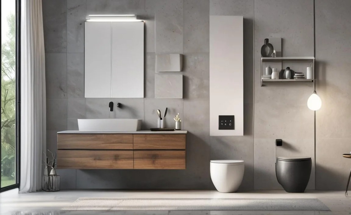 Enhances Bathroom Functionality