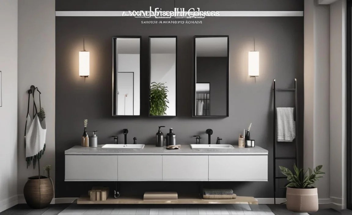 Essential Black Matte Bathroom Accessories: Design Trends