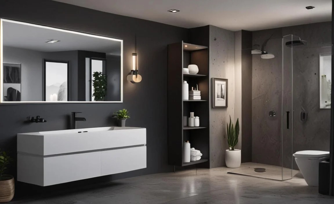 Essential Black Matte Bathroom Accessories Spotlight