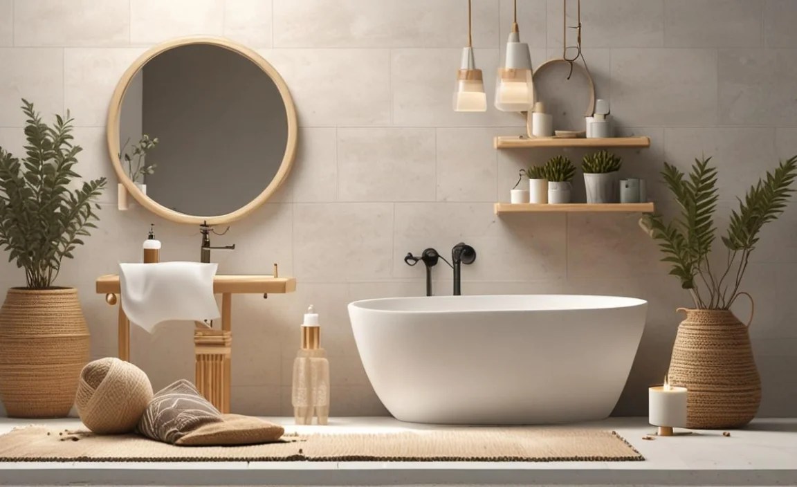 Essential Boho Bathroom Accessory Set Components for Kids